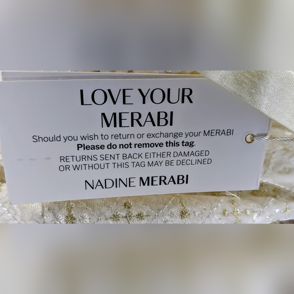 Nadine Merabi Hailey White Jumpsuit | NWT - Picture 15 of 16